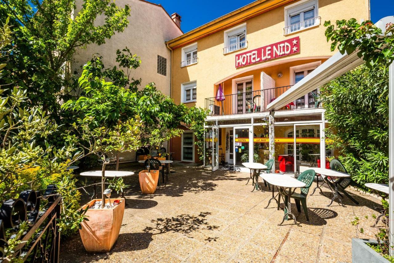 Hotel Le Nid Argeles-sur-Mer Ngoại thất bức ảnh